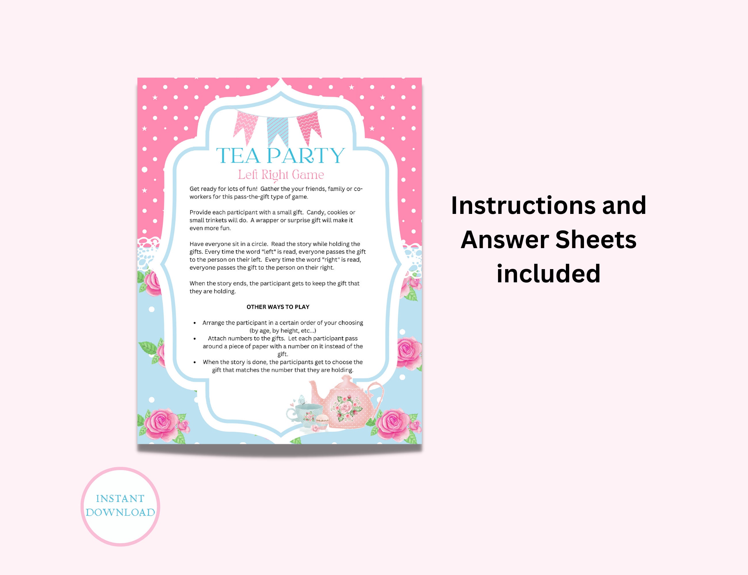 Tea Party Games, Tea Party Birthday, Tea Party Baby Shower, Tea Party ...