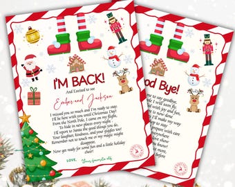 New Elf Arrival Announcement Printable | Second Elf Introduction | Multiple Elf Letter | Adding Another Elf | Editable Letter From Santa