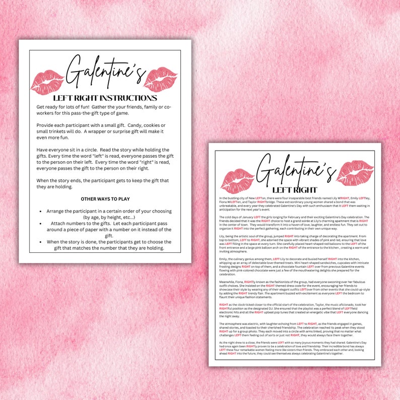Printable Mega Galentines Day Game Bundle Party Games and Activities ...