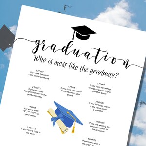 Printable Graduation Games, Most Like Grad 2026 Graduation Games ...