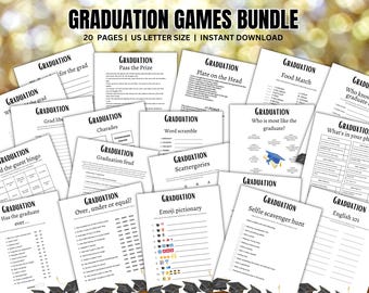 Jogos de formatura para imprimir, Jogos de formatura de 2026, Jogos para festa de formatura, Festa de formatura, Turma de 2026, Jogos de formatura