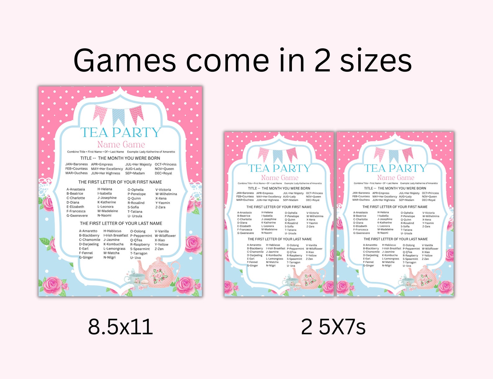 Tea Party Games, Tea Party Birthday, Tea Party Baby Shower, Tea Party ...