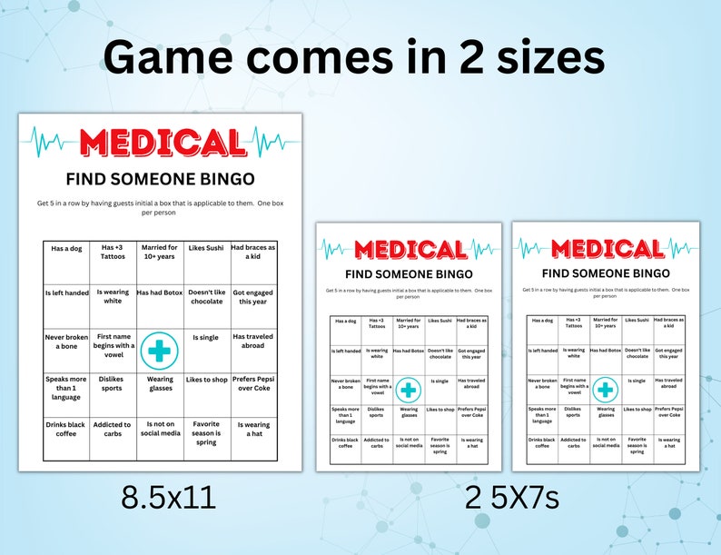 Medical Game, Printable Nursing Games, Doctor Games, Radiology Games