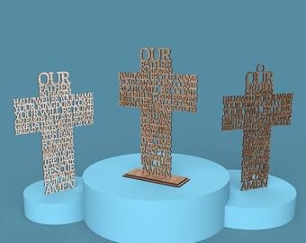Free Free 144 Our Father Cross Svg SVG PNG EPS DXF File