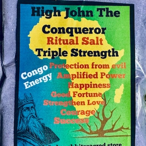 High John The Conqueror Ritual Salt