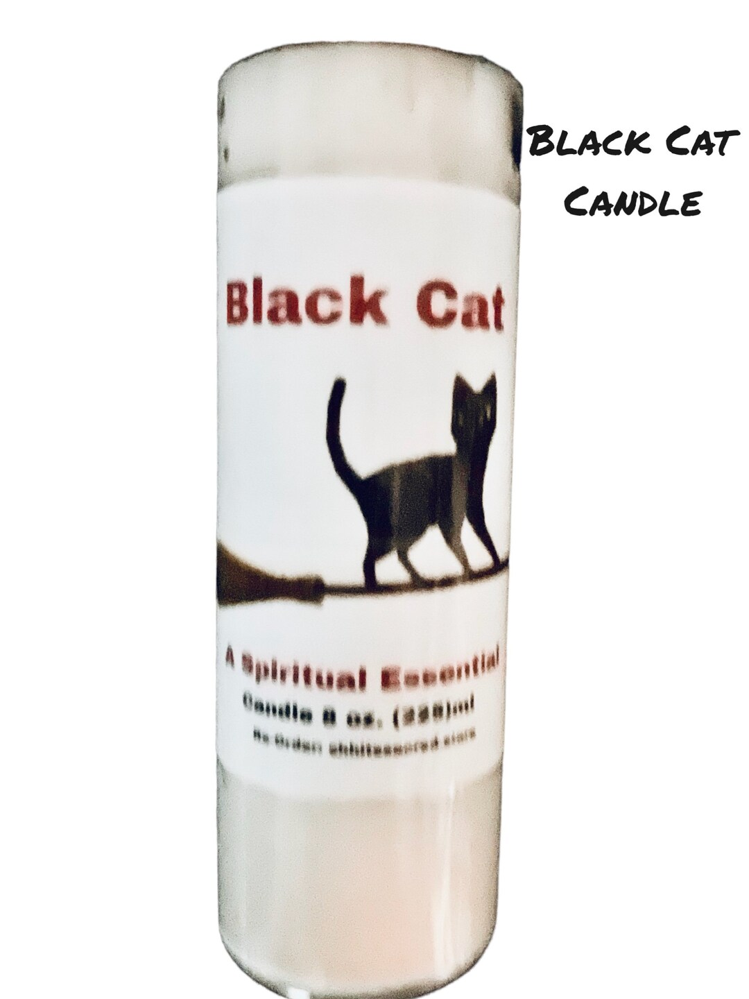 Black Cat Candle Etsy