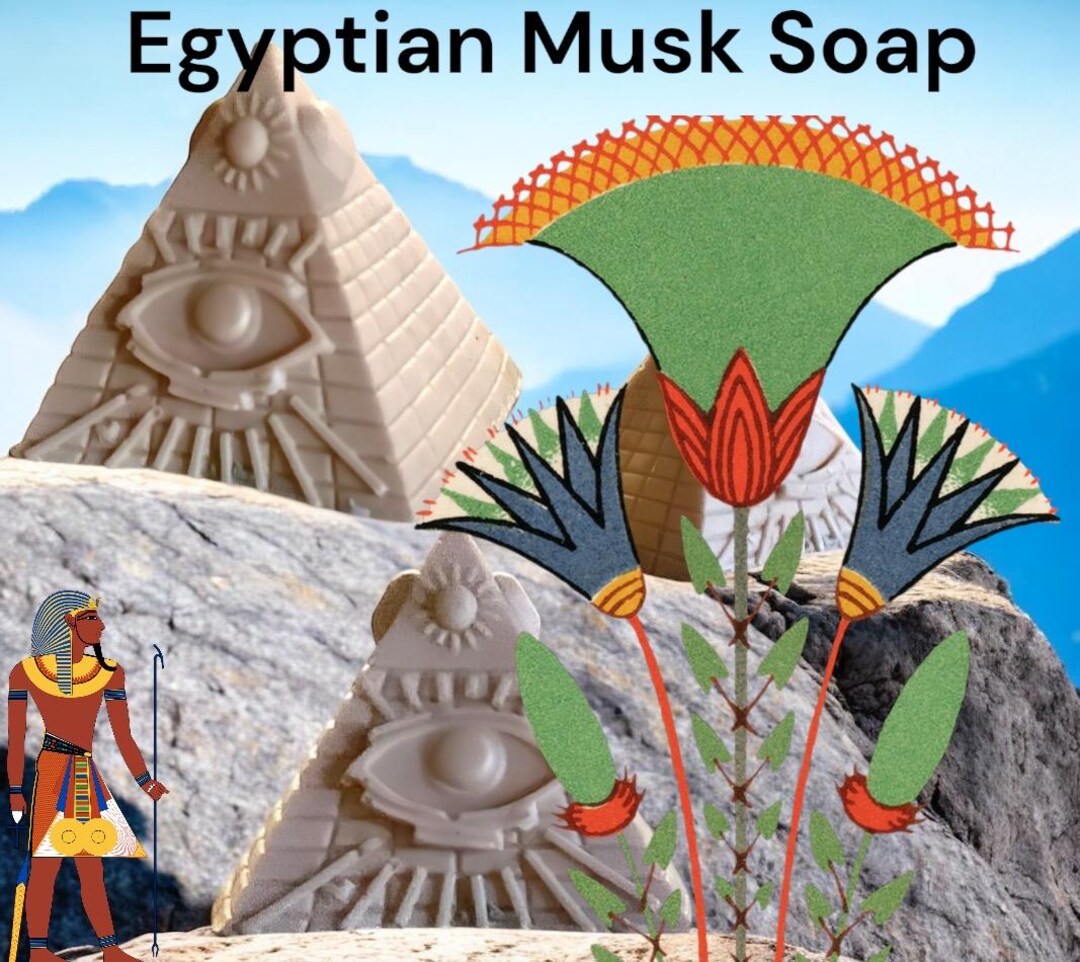 Pyramid Soap Egyptian Pyramid Bath and Body Soap - Etsy