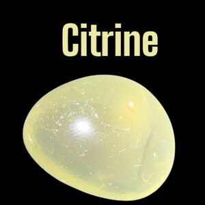 Citrine Tumble 1 1/2 inches