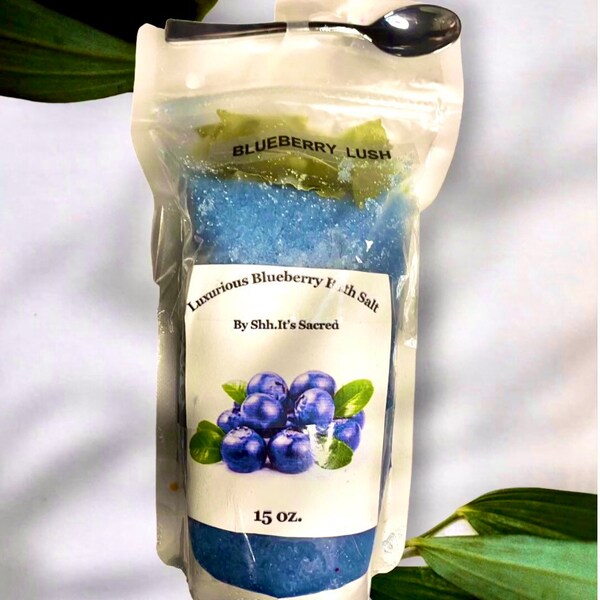 Luxurious Blueberry Lush Bath Salt