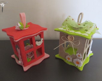 Lanterne Di Feltro Etsy