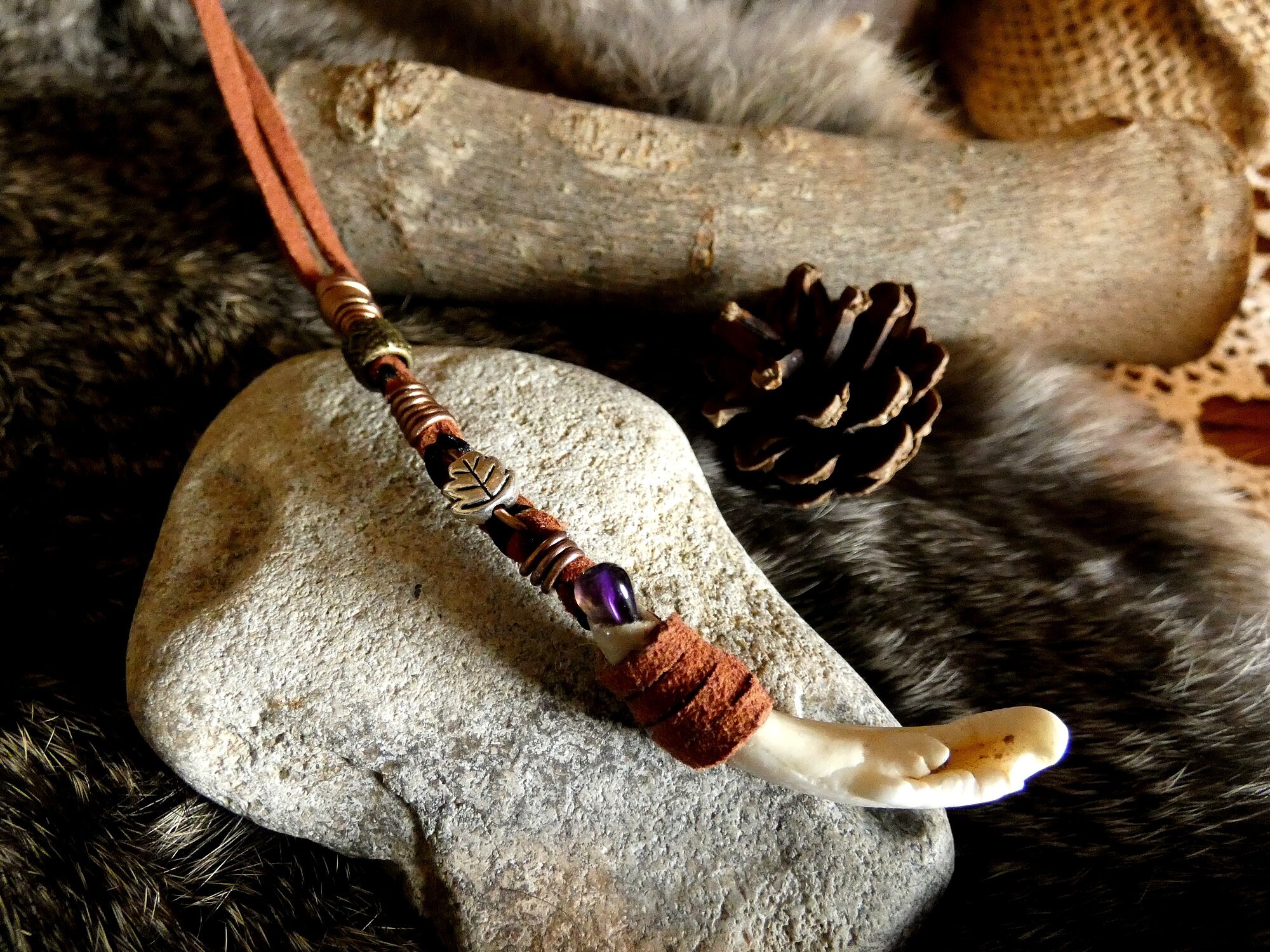 Talisman en Dent de Sanglier // 02