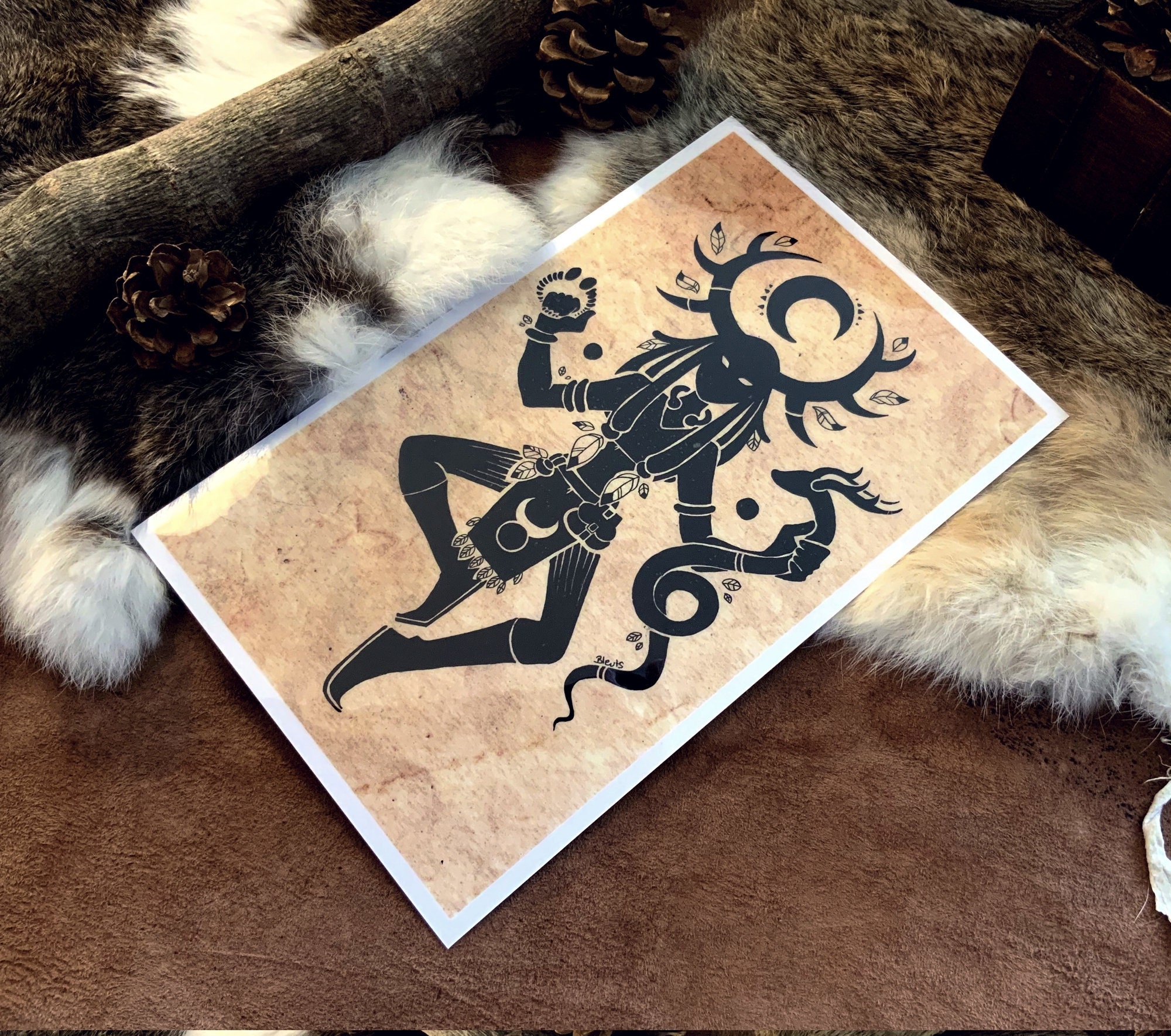 Illustration Rigide - Cernunnos