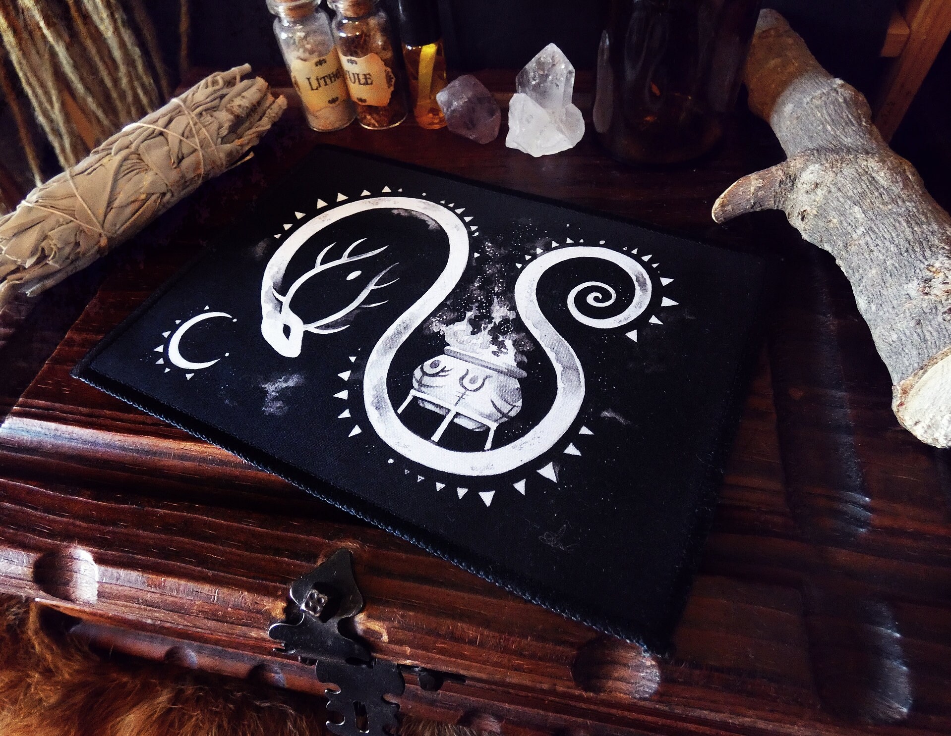 Lingette Microfibre // Essui-Lunettes et Écrans - Serpent Cornu