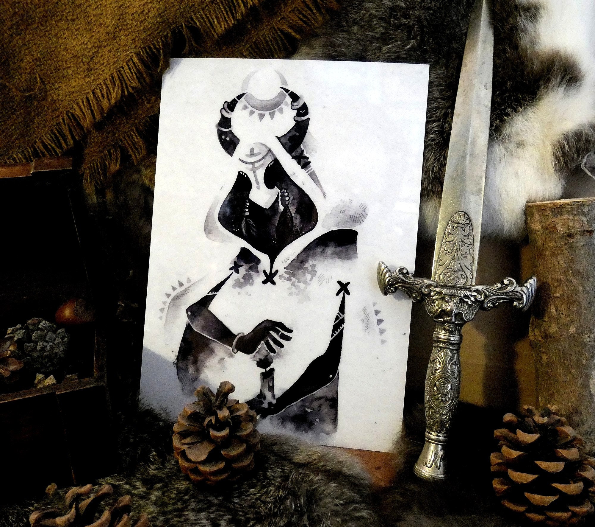 Illustration Rigide - Mystère