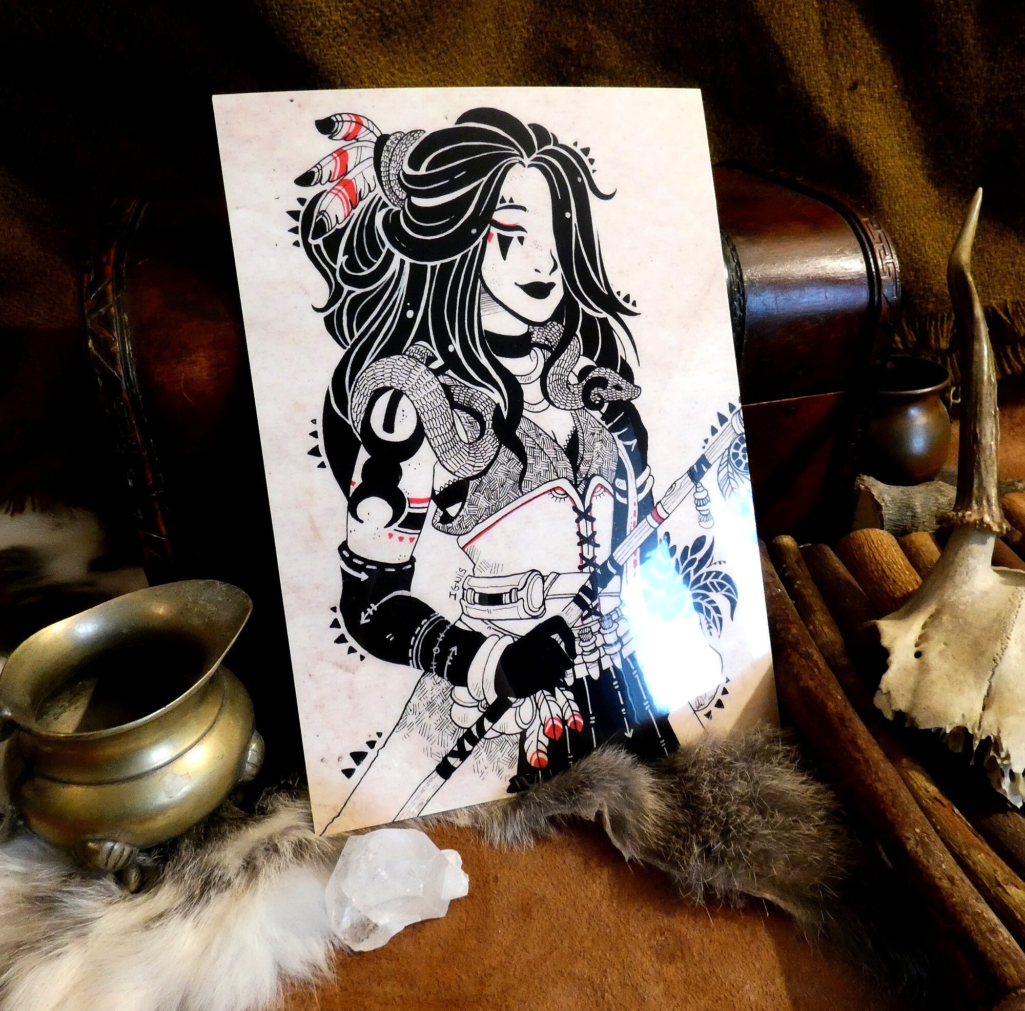 Illustration Rigide - Ignis