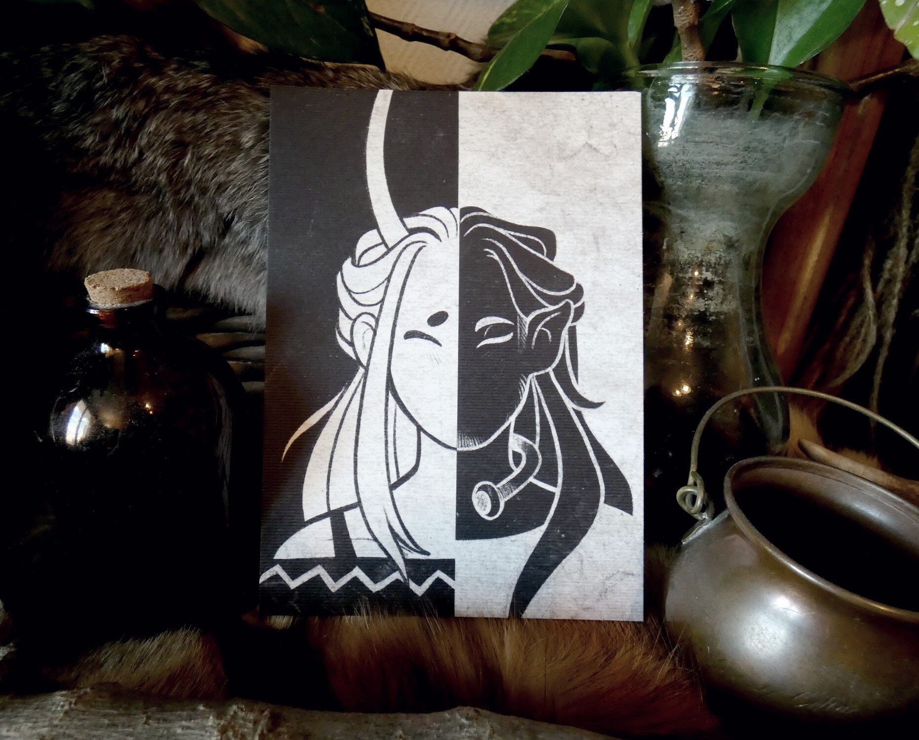 Illustration - David & Öta