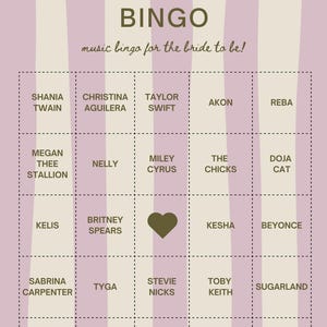 Musik Bingo Cardo