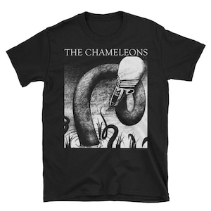 The Chameleons UK T-Shirt, The Cure, Joy Division, The Mission UK, Sisters of Mercy, The Smiths, Siouxsie & The Banshees