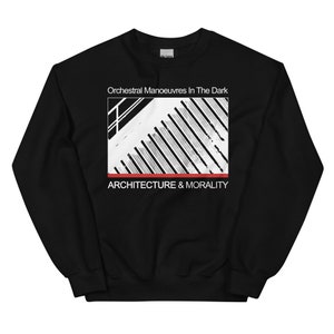 Sweat-shirt Orchestral Maneuvers in the Dark, OMD, The Human League, Kraftwerk, Soft Cell, Pet Shop Boys, New Wave, Synth Pop