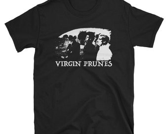Virgin Prunes T-Shirt, Sisters of Mercy, Bauhaus, Christian Death, Killing Joke, Alien Sex Fiend, Goth, Post Punk, Deathrock