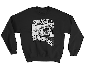 Siouxsie and The Banshees Sweatshirt, The Cure, Joy Division, Schwestern der Barmherzigkeit, Bauhaus, goth Post Punk, Deathrock