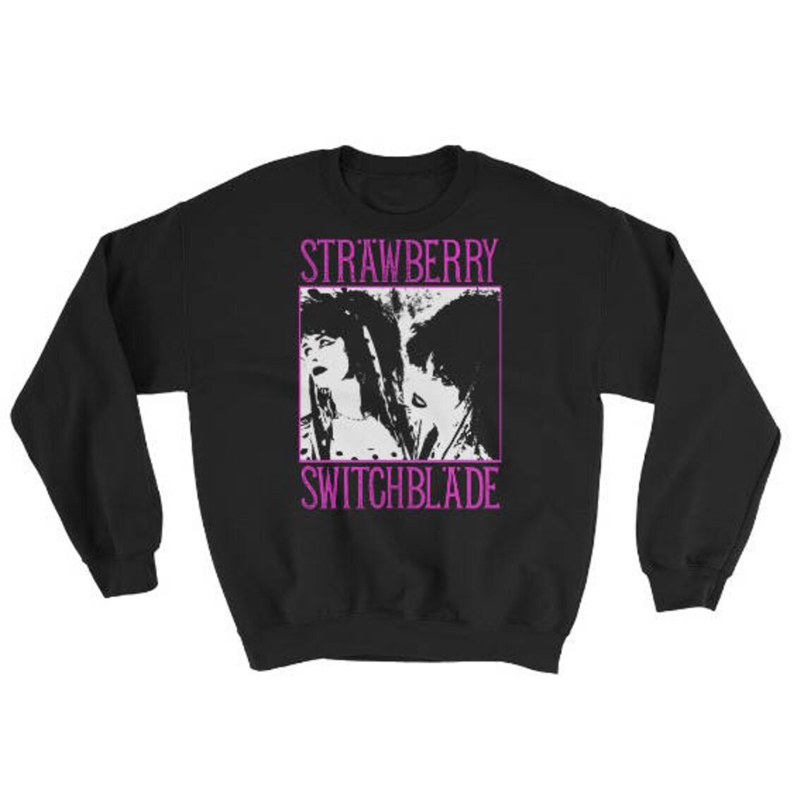Strawberry Switchblade Crewneck Sweatshirt Siouxsie and the - Etsy