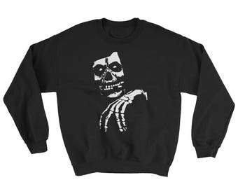 Misfits Legacy Skull Crew Neck Sweatshirt, Danzig, Samhain, Black Flag, Minor Threat, Exploited, Ramones