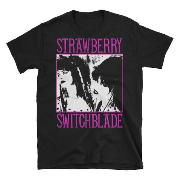 Strawberry Switchblade T-shirt, Siouxsie and the Banshees, Sisters of Mercy, Post Punk, Joy Division, Goth