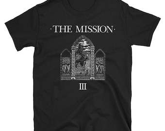 The Mission UK T-Shirt Sisters of Mercy Bauhaus  Joy Division New Order Post Punk Goth