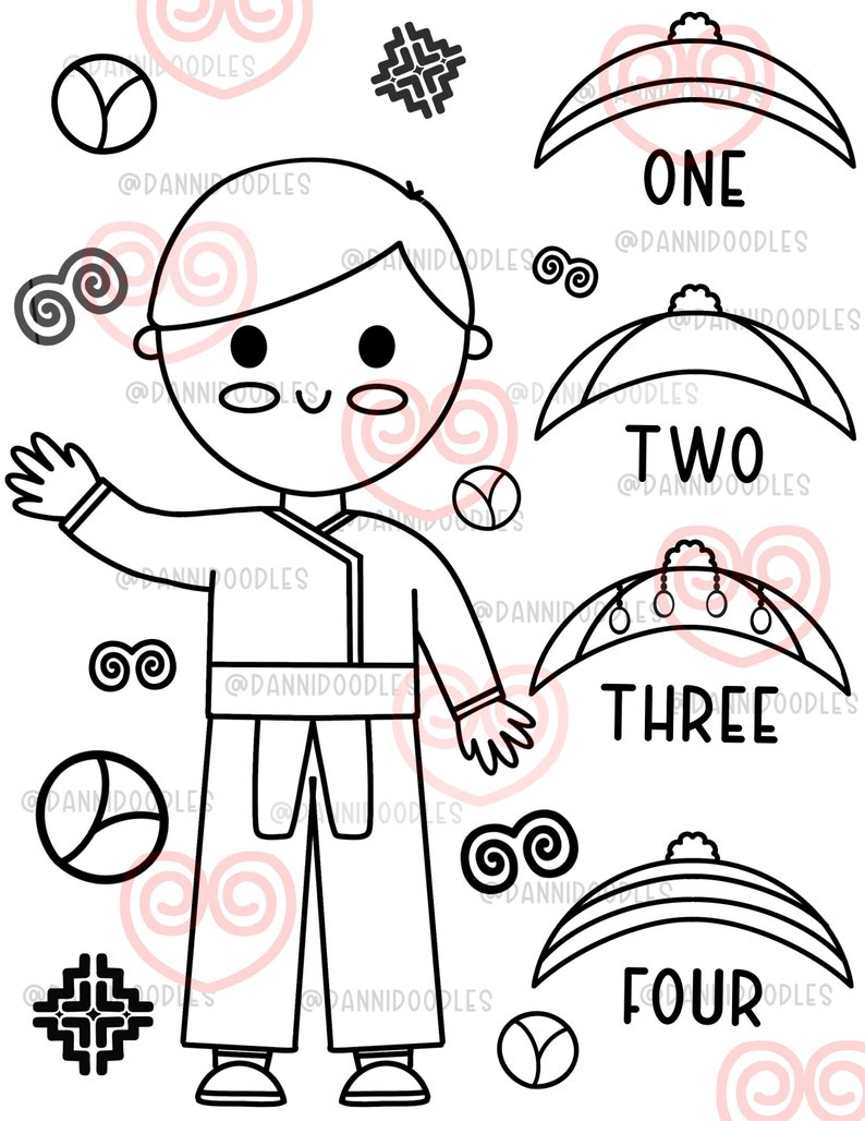 Hmong Coloring Sheet - Etsy