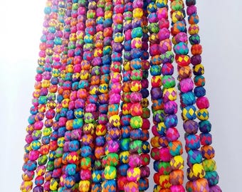 Handmade Mexican Straw Garland: Colorful Fiesta Christmas Decor