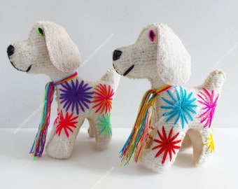 Mexican embroidered dog toys