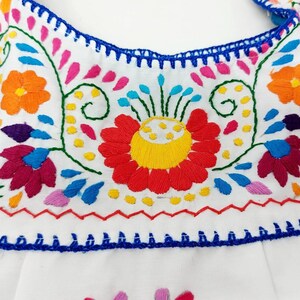 Mexican Canvas Shoulder Bag / Floral Bag / Canvas Tote / Embroidered ...