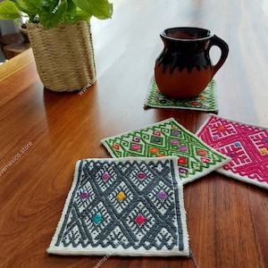 Mexican hand woven place mat / mini table cloth / small table runner