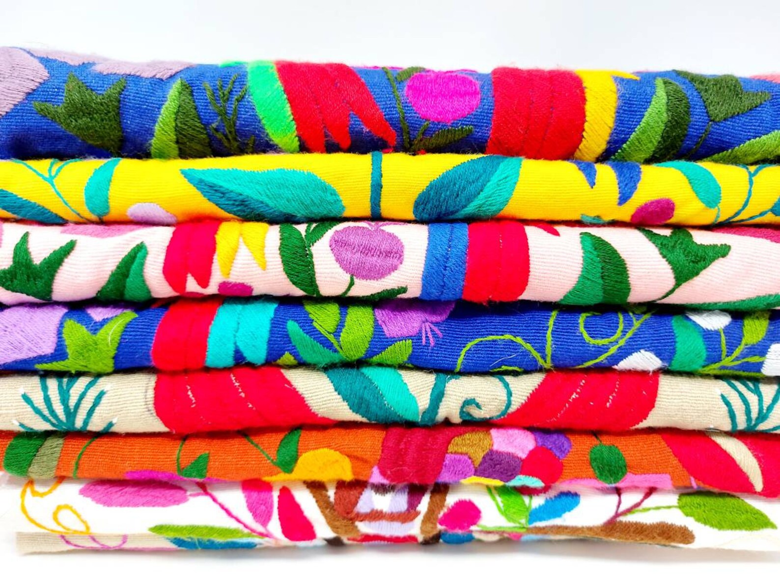 Mexican Table Runner / Embroidered Table Runner / Otomi Table Runner Etsy