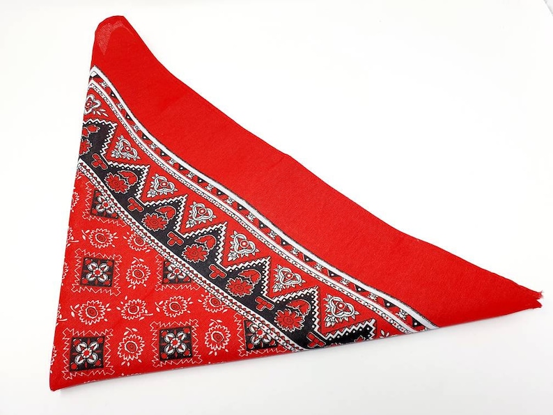 Paisley Bandana / Mexican Bandana / Neckerchief Women / Etsy