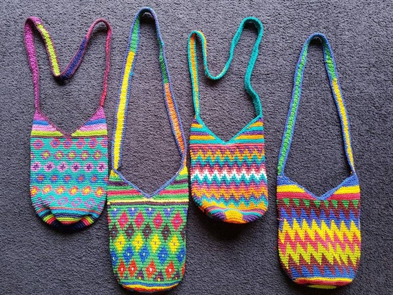 mexican crochet bag
