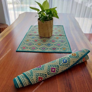 Mexican hand woven place mat / mini table cloth / small table runner