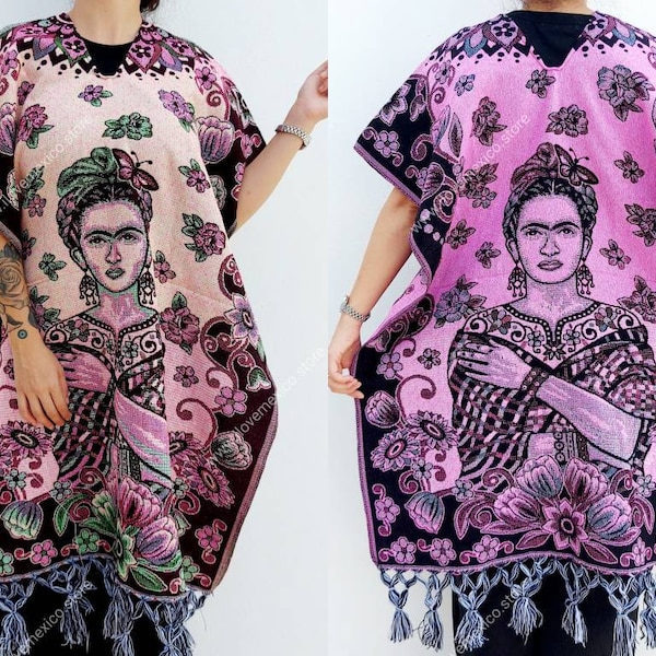 Mexican Traditional poncho / Frida Kahlo poncho