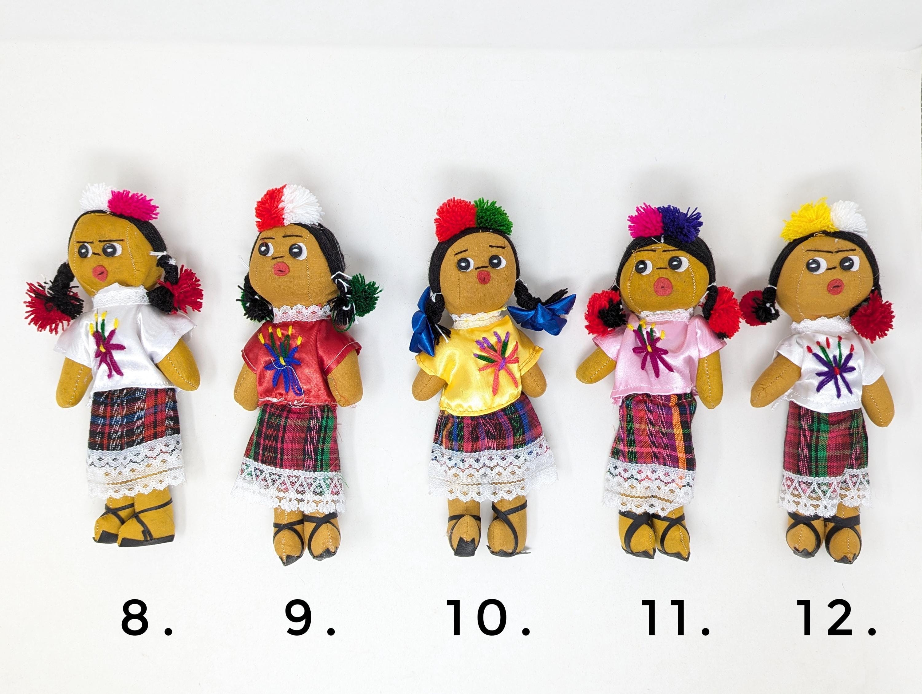 Mayan Worry Doll: Handmade Plushie From Chiapas, Mexico - Etsy