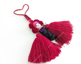 Worry doll tassel from Mexico