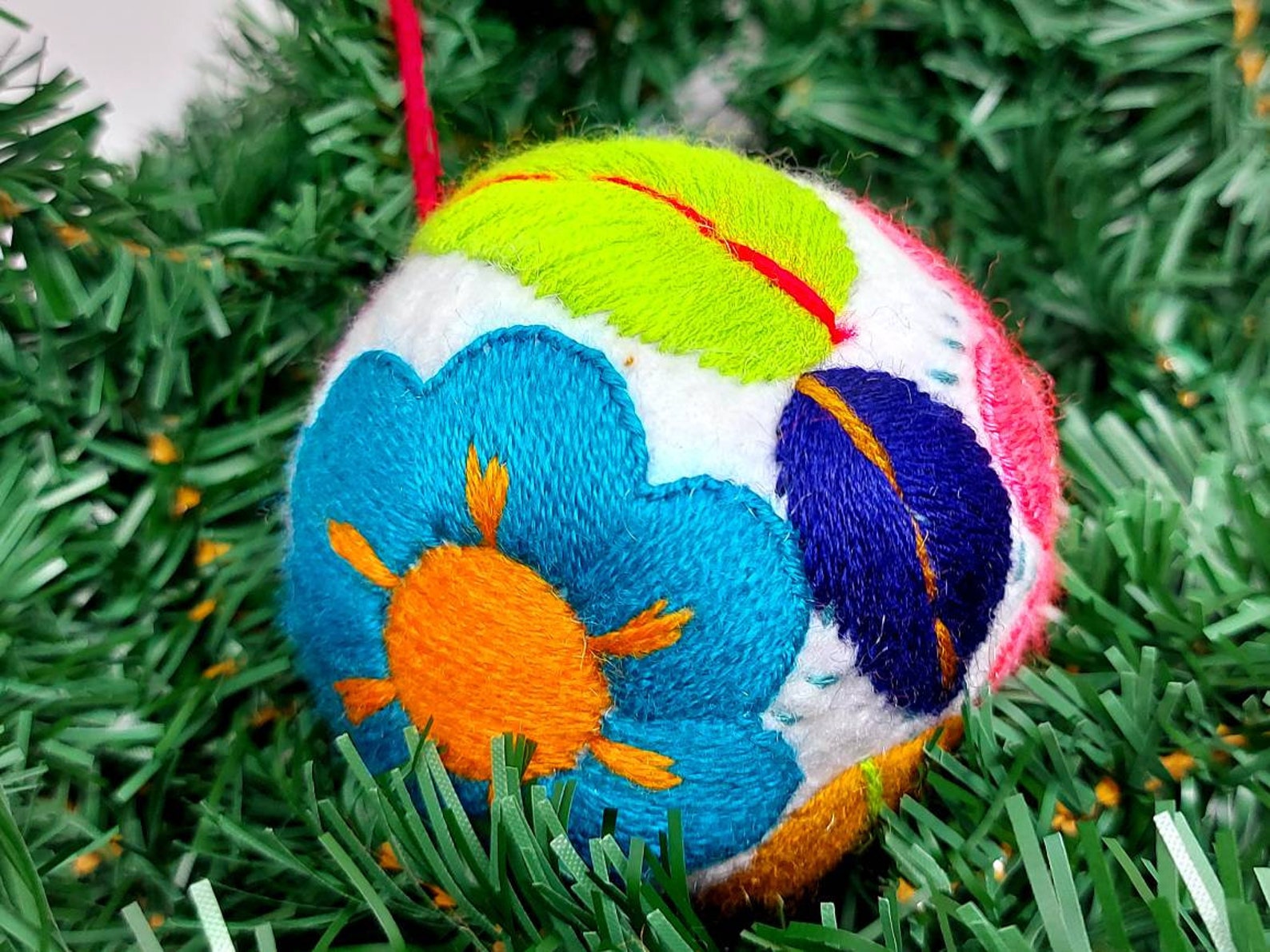 Mexican Christmas Tree Ornament Set / Hand Made Christmas - Etsy