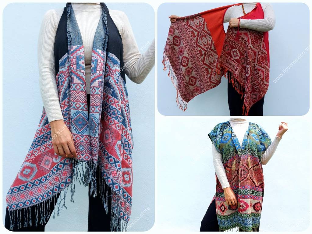 メキシカンベスト 楽天市場】MEXICAN BLANKET VEST/メキシカンブランケットベスト
