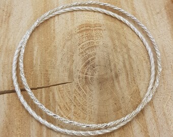 Twisted / Beaded Bangles