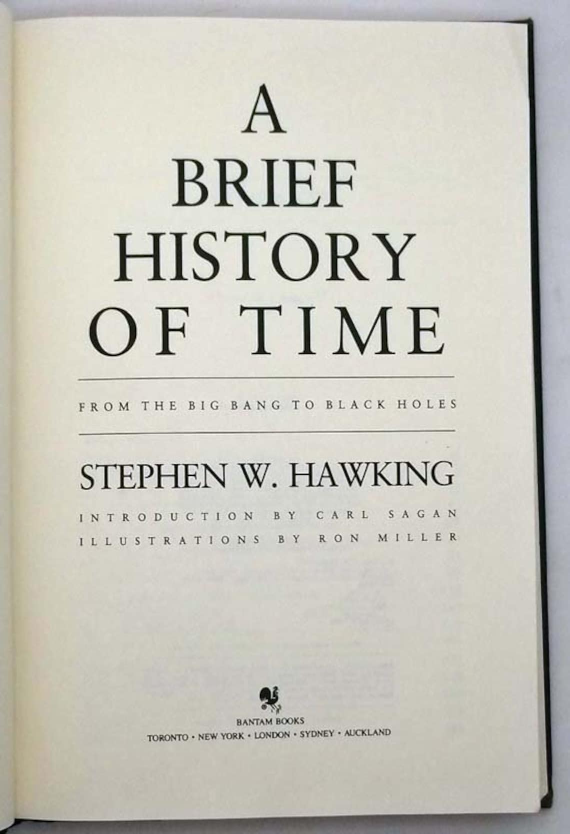 Eine kurze Geschichte der Zeit Stephen Hawking 1988 1. Etsy Eine kurze Geschichte der Zeit Stephen Hawking 1988 1. Etsy