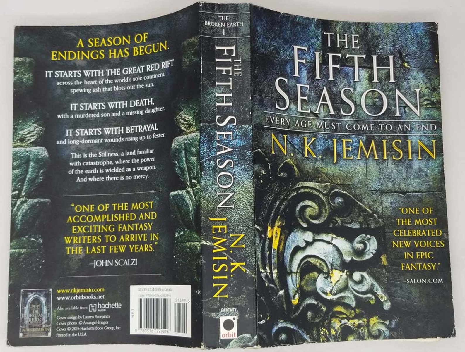 The Fifth Season N. K. Jemisin 2015 1st Edition 2nd Etsy India
