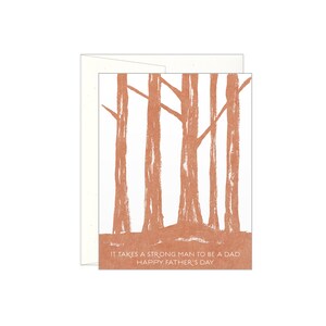 Il faut un homme fort - Carte Forêt Fête des Pères