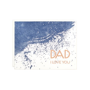 Papa Je t’aime Carte typographique