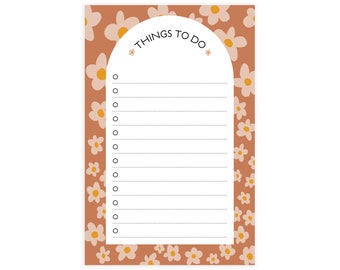 Flower Arch - Things to do - Lined Notepad