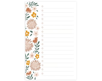 Meadow - Lined Floral Notepad